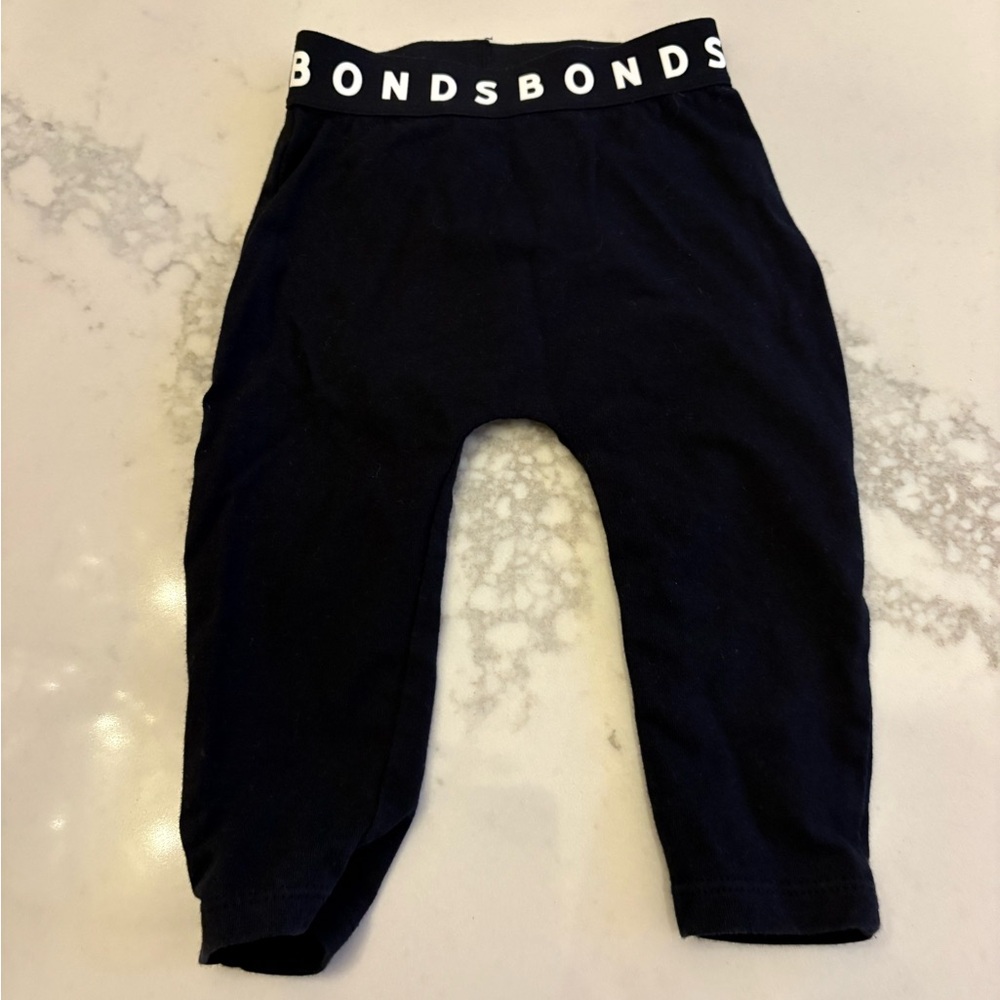 Bonds Kids Black Leggings